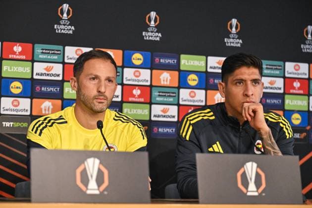Football, EL, Fenerbahce Istanbul, Press conference