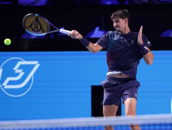 TENNIS - ATP, Tennis Herren Erste Bank Open VIENNA,AUSTRIA,22.OCT.25 - TENNIS - ATP World Tour, Erste Bank Open. Image shows Alexei Popyrin (AUS).  GEPAxpictures xWalterxLuger