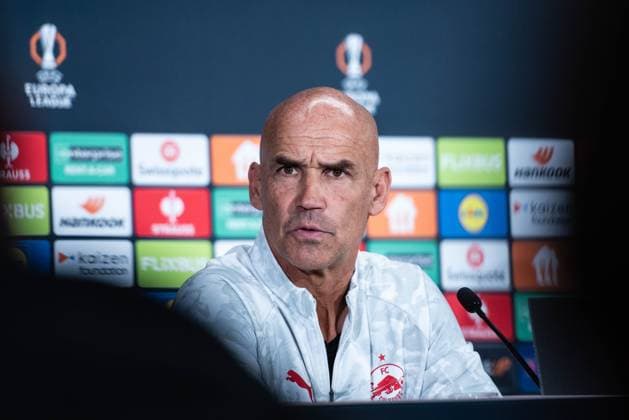 Football, EL, RB Salzburg, Press conference