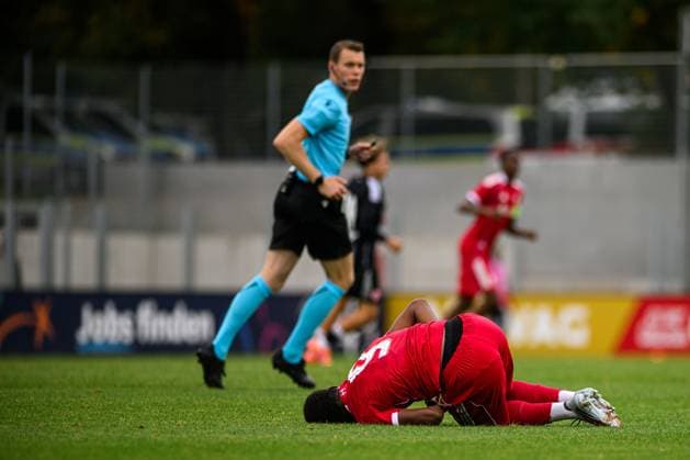 FRANKFURT, GERMANY - 22 OCTOBER, 2025: - UEFA Youth Champions League, match SG Eintracht Frankfurt vs Liverpool FC at Deutsche Bank Park.  Copyright: xx