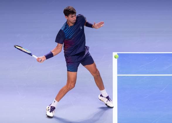 Alexei Popyrin AUS Tennis ERSTE BANK OPEN 2025 ATP 500 Stadthalle Vienna Austria 22 October 2025 Copyright: xJuergenxHasenkopfx