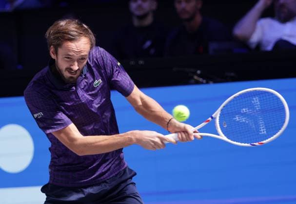 TENNIS - ATP, Tennis Herren Erste Bank Open VIENNA,AUSTRIA,22.OCT.25 - TENNIS - ATP World Tour, Erste Bank Open. Image shows Daniil Medvedev (RUS).  GEPAxpictures xWalterxLuger