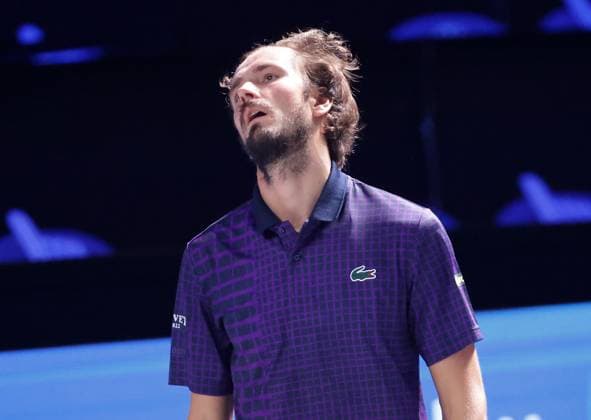 TENNIS - ATP, Tennis Herren Erste Bank Open VIENNA,AUSTRIA,22.OCT.25 - TENNIS - ATP World Tour, Erste Bank Open. Image shows Daniil Medvedev (RUS).  GEPAxpictures xWalterxLuger