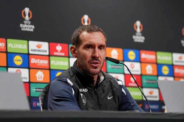 Football, EL, SC Freiburg, Press conference