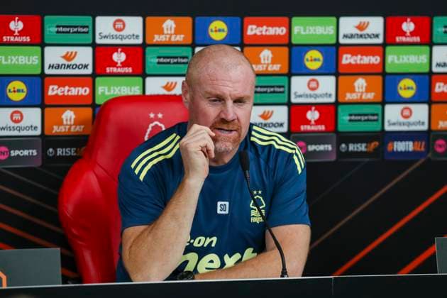 Nottingham Forest New Manager Nottingham Forest Manager Sean Dyche press conference, PK, Pressekonferenz ahead of the Nottingham Forest v FC Porto UEFA Europa League Round 1 match at the City Ground, West Bridgford, England on 22 October 2025 Credit: Lee Keuneke Every Second Media Editorial use only. All images are copyright Every Second Media Limited. No images may be reproduced without prior permission. All rights reserved. Premier League and Football League images are subject to licensing agreements with Football DataCo Limited. see https: www.football-dataco.com Copyright: xIMAGO EveryxSecondxMediax ESM-1632-0009 LeexKeunekex xEveryxSecondxMediax