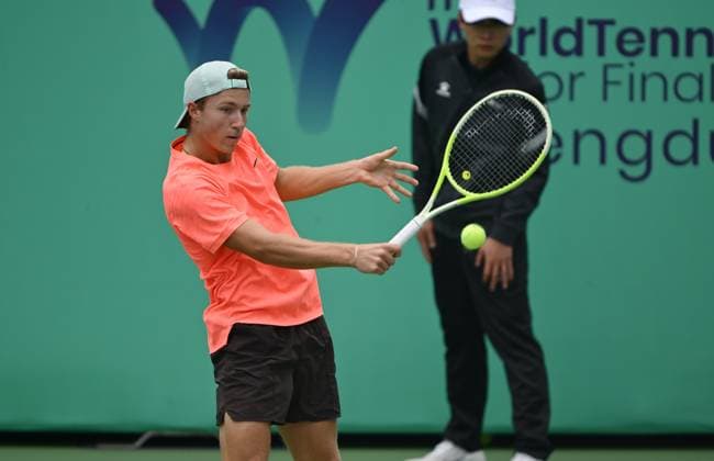 2025 ITF World Tennis Tour Junior Finals Chengdu , China Max Schoenhaus GER vs Benjamin Willwerth USA