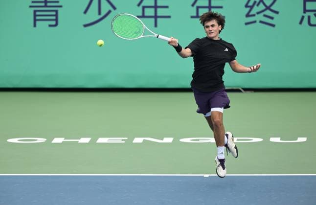 2025 ITF World Tennis Tour Junior Finals Chengdu , China Andres Santamarta Roig ESP vs Jack Kennedy USA