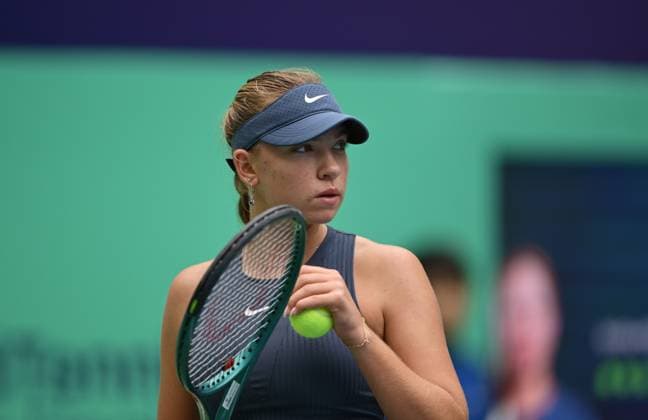 2025 ITF World Tennis Tour Junior Finals Chengdu , China Kristina Penickova USA vs Julia Stusek GER