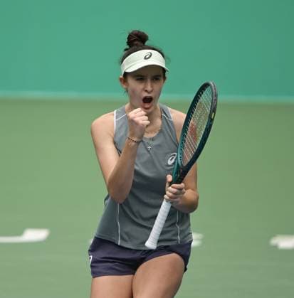 2025 ITF World Tennis Tour Junior Finals Chengdu , China Mia Pohankova SVK vs Ruien Zhang CHN