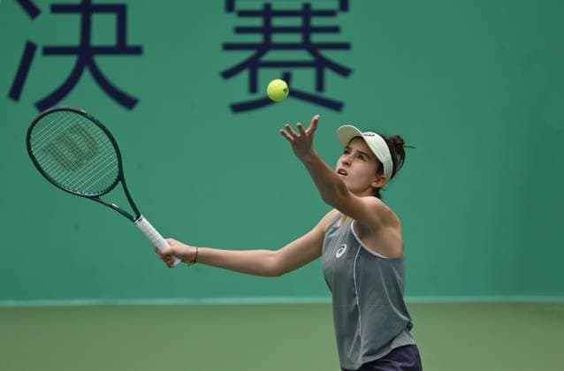 2025 ITF World Tennis Tour Junior Finals Chengdu , China Mia Pohankova SVK vs Ruien Zhang CHN