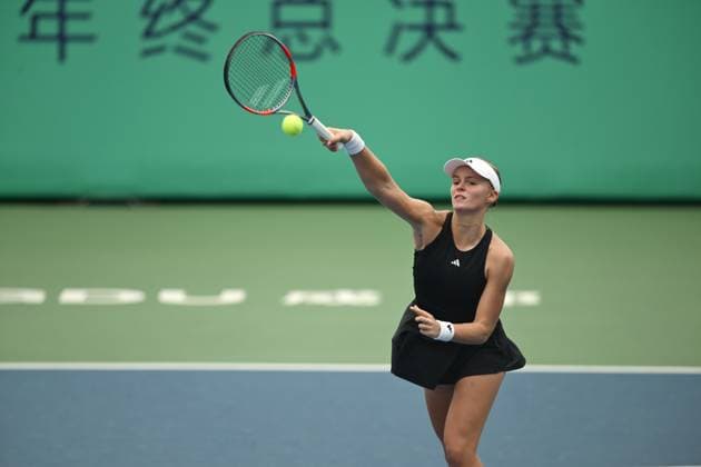 2025 ITF World Tennis Tour Junior Finals Chengdu , China Jeline Vandromme BEL vs Charo Esquiva Banuls ESP