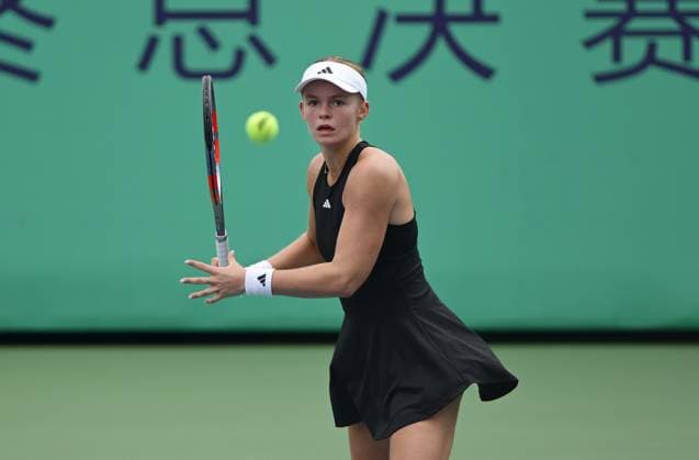 2025 ITF World Tennis Tour Junior Finals Chengdu , China Jeline Vandromme BEL vs Charo Esquiva Banuls ESP