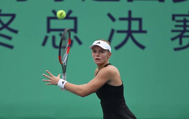 2025 ITF World Tennis Tour Junior Finals Chengdu , China Jeline Vandromme BEL vs Charo Esquiva Banuls ESP