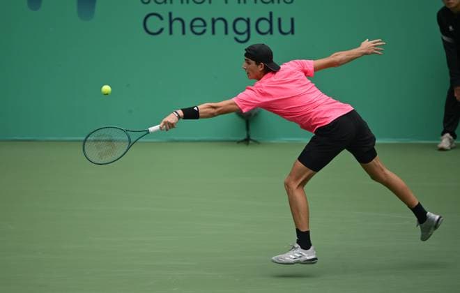 2025 ITF World Tennis Tour Junior Finals Chengdu , China Jacopo Vasami ITA vs Oskari Paldanius FIN