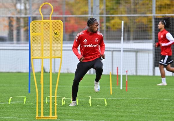 22 10 2025 Soccer 2 Soccer Bundesliga Season 2025 2026 1 FC Nürnberg Nuernberg FCN Club Training Sportfoto Zink xwoxzix Mohamed Ali Zoma 23, 1 FC Nürnberg FCN