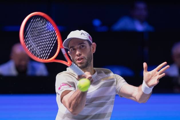 Nuno Borges POR Tennis ERSTE BANK OPEN 2025 ATP 500 Stadthalle Vienna Austria 22 October 2025 Copyright: xJuergenxHasenkopfx