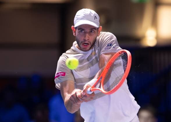 Nuno Borges POR Tennis ERSTE BANK OPEN 2025 ATP 500 Stadthalle Vienna Austria 22 October 2025 Copyright: xJuergenxHasenkopfx