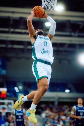 Game scene with Jayvon Graves 0 Legia Warszawa Basketball Champions League MLP Academics Heidelberg - Legia Warszawa, 22 10 2025 at SNP Dome, Heidelberg Basketball Champions League MLP Academics Heidelberg - Legia Warszawa, 22 10 2025 at SNP Dome, Heidelberg Game scene with Jayvon Graves 0 Legia Warszawa Copyright: xSpeedshotx