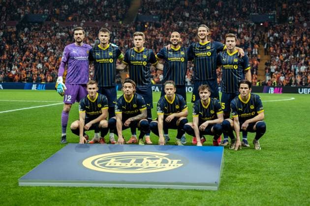Galatasaray A.S. v FK Bodo Glimt - UEFA Champions League 2025 26 League Phase MD3 The Bodo Glimt team poses for a team photo during the UEFA Champions League match between Galatasaray and Bodo Glimt at the Rams Park in Istanbul, Turkey, on October 22, 2025. Istanbul Istanbul Turkey  Copyright: xYagizxGurtugx originalFilename:gurtug-galatasa251022_npa5O.jpg