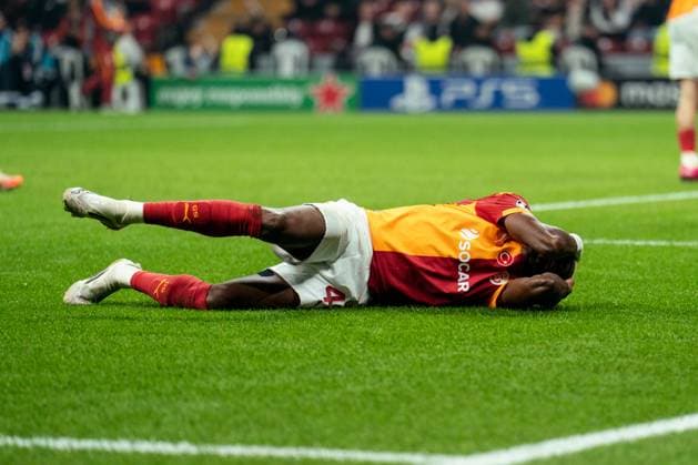Galatasaray A.S. v FK Bodo Glimt - UEFA Champions League 2025 26 League Phase MD3 Victor Osimhen of Galatasaray SK reacts during the UEFA Champions League match between Galatasaray and Bodo Glimt at the Rams Park in Istanbul, Turkey, on October 22, 2025. Istanbul Istanbul Turkey  Copyright: xYagizxGurtugx originalFilename:gurtug-galatasa251022_npnzY.jpg