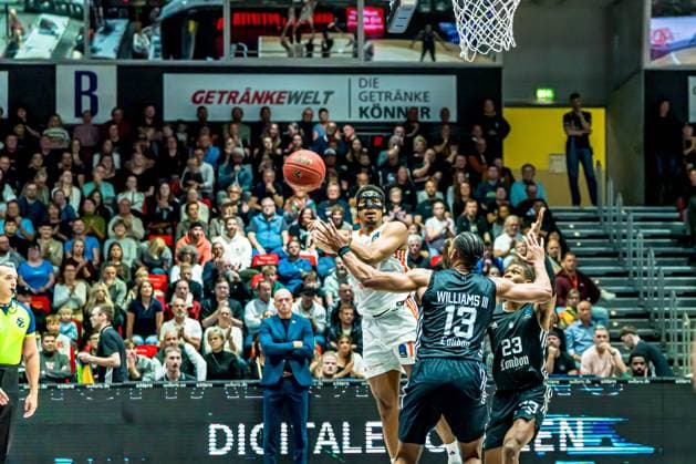 Chemnitz, Germany October 22, 2025 BKT EuroCup 2025 2026 Niners Chemnitz vs London Lions In the picture Copyright: xFotostandx xNachtigallx
