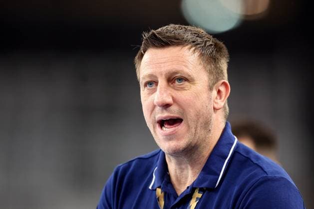 HC Zagreb v OTP Bank Pick Szeged: EHF Champions League Head Coach of HC Zagreb Andrija Nikolic reacts during the Men s EHF Champions League group B match between HC Zagreb and OTP Bank Pick Szeged at Arena Zagreb on October 22, 2025. in Zagreb, Croatia.  IgorxKralj PIXSELL