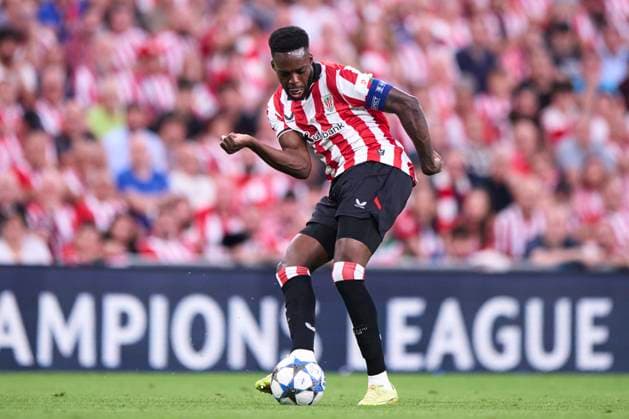 ESP: Athletic Club - Qarabag FK,. UEFA Champions League. Matchday 3. Inaki Williams of Athletic Club during the UEFA Champions League match, between Athletic Club and Qarabag FK, matchday 3, played at San Mames Stadium on October 22, 2025 in Bilbao, Spain. kpng Copyright: xCesarxOrtizx xPRESSINx PS_241022_ATH_QAR_2526_008