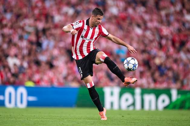 ESP: Athletic Club - Qarabag FK,. UEFA Champions League. Matchday 3. Gorka Guruzeta of Athletic Club during the UEFA Champions League match, between Athletic Club and Qarabag FK, matchday 3, played at San Mames Stadium on October 22, 2025 in Bilbao, Spain. kpng Copyright: xCesarxOrtizx xPRESSINx PS_241022_ATH_QAR_2526_023
