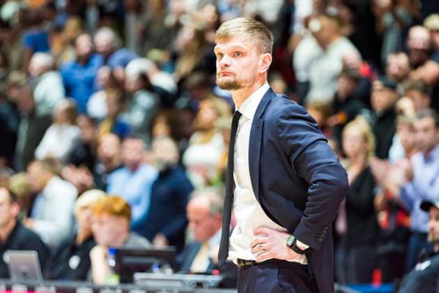 22 10 2025, xomx, Basketball BKT EuroCup, NINERS Chemnitz London Lions v l Tautvydas Sabonis London Lions Chemnitz