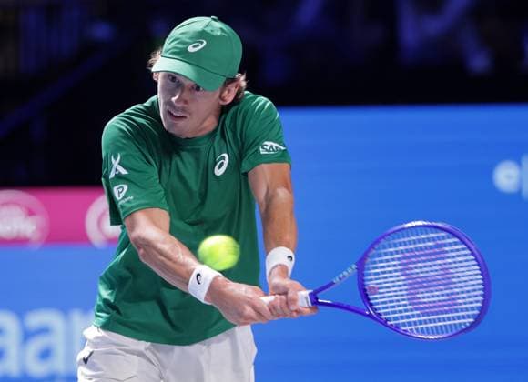 TENNIS - ATP, Tennis Herren Erste Bank Open VIENNA,AUSTRIA,22.OCT.25 - TENNIS - ATP World Tour, Erste Bank Open. Image shows Alex de Minaur (AUS).  GEPAxpictures xWalterxLuger