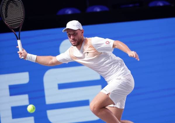 TENNIS - ATP, Tennis Herren Erste Bank Open VIENNA,AUSTRIA,22.OCT.25 - TENNIS - ATP World Tour, Erste Bank Open. Image shows Filip Misolic (AUT).  GEPAxpictures xWalterxLuger