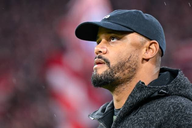 Coach Vincent KOMPANY Coach, Headcoach, FC Bayern Munich, FCB single image, action, action, portrait, portrait, 22 10 2025, Munich Germany , Football, UEFA Champions League, League Phase, FC Bayern Munich Club Bruges, THE EVENT REGULATIONS PROHIBIT ANY USE OF PHOTOGRAPHS AS IMAGE SEQUENCES AND OR QUASI VIDEOS xslx