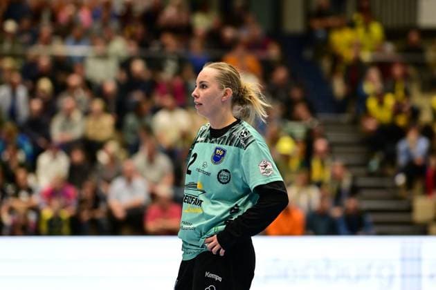 Handball I Women I Season 2025 2026 I 1 HBF I 6 Matchday I Buxtehuder SV Borussia Dortmund I 22 10 2025 Oliwia Kaminska 12, Buxtehuder Sportverein Buxtehude Halle Nord Niedersachsen Germany Copyright: xLobeca FelixxSchlikisx