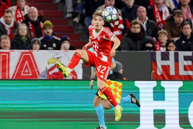 Lennart Karl (FC Bayern Muenchen) kontrolliert den Ball, UEFA Champions League 2025 26 League Phase MD3, FC Bayern München v Club Brugge KV, Football Arena Munich am 22. October 2025 in Munich, Deutschland. (Foto von Marco Steinbrenner DeFodi Images) Lennart Karl (FC Bayern Muenchen) controls the ball, UEFA Champions League 2025 26 League Phase MD3, FC Bayern München v Club Brugge KV, Football Arena Munich, October 22, 2025 in Munich, Germany. (Photo by Marco Steinbrenner DeFodi Images) Lennart Karl FC Bayern Muenchen controls the ball, UEFA Champions League 2025 26 League Phase MD3, FC Bayern München v Club Brugge KV, Football Arena Munich on October 22, 2025 in Munich, Germany Photo by Marco Steinbrenner DeFodi Images Lennart Karl FC Bayern Muenchen controls the ball, UEFA Champions League 2025 26 League Phase MD3, FC Bayern München v Club Brugge KV, Football Arena Munich, October 22, 2025 in Munich, Germany Photo by Marco Steinbrenner DeFodi Images
