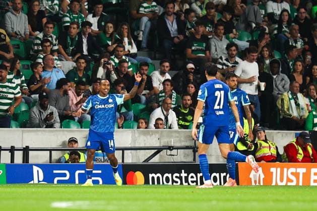 Sporting CP v Olympique de Marseille - UEFA Champions League 2025 2026 Igor Paixao marca o golo inicial durante a partida entre Sporting CP v Olympique de Marseille, valida pela fase de grupos da UEFA Champions League 2025 2026, no Estadio Jose Alvalade, Portugal (Foto de Diogo Faria Reis Avant Sports) Lisboa Estadio Jose Alvalade Portugal Copyright: xDiogoxFariaxReis AvantxSportsx