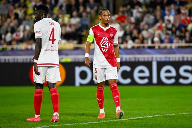 FOOTBALL : AS Monaco VS Tottenham Hotspur FC - UEFA Champions League - 22 10 2025 Thilo Kehrer (ASM) - Champions League match between AS Monaco and Tottenham Hotspur FC on October 22, 2025 at the Louis II Stadium in Monaco. MonacoMonaco  Copyright: xWilliamxCannarellax