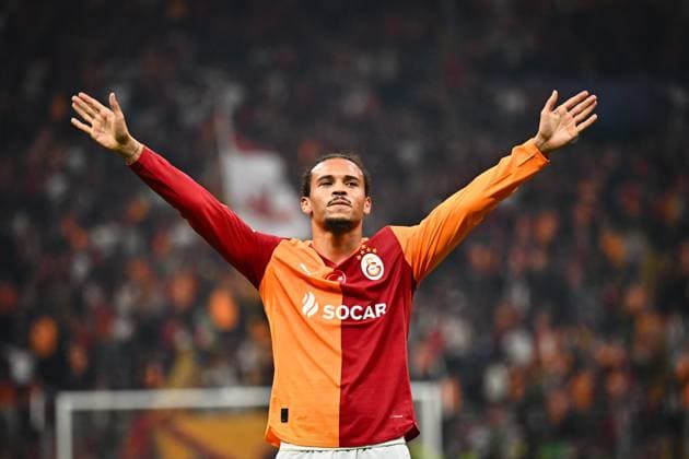 Galatasaray v Bodo Glimt - UEFA Champions League ISTANBUL, TURKIYE - OCTOBER 22: Leroy Sane of Galatasaray greets the fans after the UEFA Champions League third-week football match between Galatasaray and Bodo Glimt at RAMS Park in Istanbul, Turkiye on October 22, 2025. Cem Tekkesinoglu Anadolu Istanbul Turkey. Editorial use only. Please get in touch for any other usage.  Copyright: x2025xAnadoluxCemxTekkesinoglux