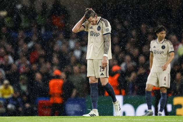 LONDON - Ajax s Wout Weghorst is disappointed with the 3-1 defeat during the UEFA Champions League match between Chelsea FC and AFC Ajax at Stamford Bridge on October 22, 2025, in London, United Kingdom. ANP MAURICE VAN STEEN UEFA Champions League 2025-2026 xVIxANPxSportx xxANPxIVx 539991949 originalFilename: 539991949.jpg