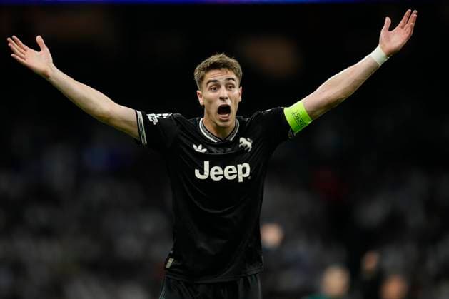 Real Madrid C.F. v Juventus - UEFA Champions League 2025 26 League Phase MD3 Kenan YÄ±ldÄ±z left winger of Juventus and Turkiye reacts during the UEFA Champions League 2025 26 League Phase MD3 match between Real Madrid C.F. and Juventus at Estadio Santiago Bernabeu on October 22, 2025 in Madrid, Spain. Madrid Spain  Copyright: xJosexBretonx originalFilename:bretonhernandez-realmadr251022_nphsQ.jpg