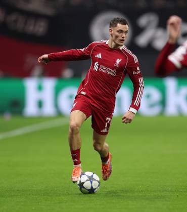 22 10 2025, Football UEFA Champions League, Eintracht Frankfurt Liverpool FC, emonline, emspor, v l , Florian Wirtz Liverpool FC DFL DFB REGULATIONS PROHIBIT ANY USE OF PHOTOGRAPHS AS IMAGE SEQUENCES AND OR QUASI VIDEO xdcx Copyright: HMBxMedia Claus