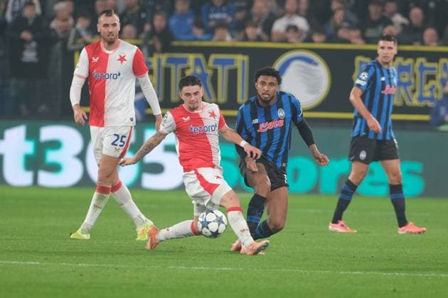 Ederson of Atalanta BC 1907 during the UEFA Champions League 2025 2026, League Phase MD3 football match between Atalanta BC and SK Slavia Praha at New Balance Arena on October 22, 2025, Bergamo, Italy.  Copyright: xRobertoxTommasini IPAxSportx xipa-agency.netx xx IPA_66947565 IPA_Agency_IPA66947565