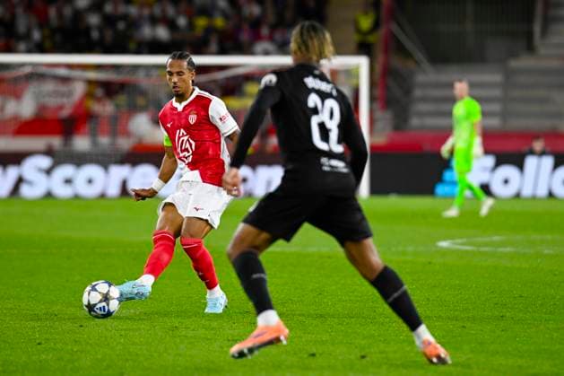 FOOTBALL : AS Monaco VS Tottenham Hotspur FC - UEFA Champions League - 22 10 2025 Thilo Kehrer (ASM) - Champions League match between AS Monaco and Tottenham Hotspur FC on October 22, 2025 at the Louis II Stadium in Monaco. MonacoMonaco  Copyright: xWilliamxCannarellax