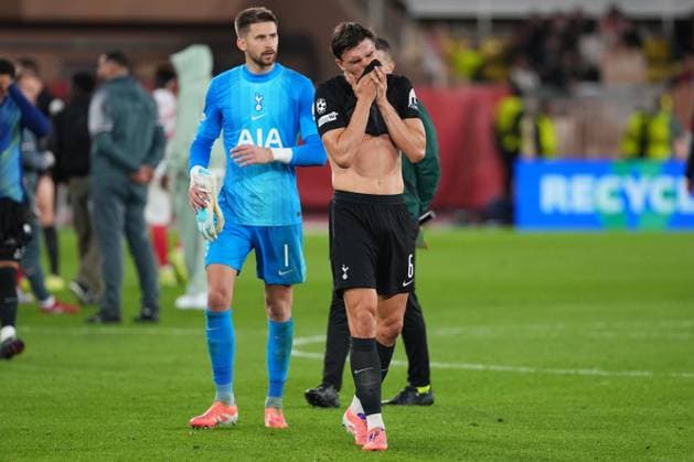 Joao Palhinha of Tottenham leaves the pitch at the end of the 0-0 draw Monaco v Tottenham Hotspur, UEFA Champions League, Group Stage, Football, Stade Louis II, Monaco - 22 Oct 2025Monaco Stade Louis II Monaco EDITORIAL USE ONLY No use with unauthorised audio, video, data, fixture lists, club league logos or live services. Online in-match use limited to 120 images, no video emulation. No use in betting, games or single club league player publications. Copyright: xDavexWinter Shutterstockx 15552361cr