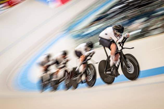 BRÄUTIGAM Messane, BRAUßE Franziska, KLEIN Lisa, KRÖGER Mieke UCI Track Cycling World Championships 2025 BRÄUTIGAM Messane BRAUßE Franziska KLEIN Lisa KRÖGER Mieke GER Germany landscape horizontal Landscape Event Event UCI Track Cycling World Championships 2025 Category Category Cycling Track Cycling World Championships Elite Women Location Place South America Chile Santiago de Chile Velodromo Parque Penalolen Instituto Discipline Team Pursuit Distance 4000 m Date Date 22 10 2025 Wednesday Day 1