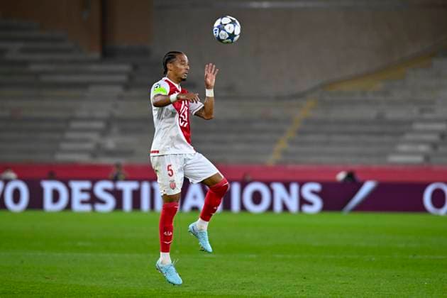 FOOTBALL : AS Monaco VS Tottenham Hotspur FC - UEFA Champions League - 22 10 2025 Thilo Kehrer (ASM) - Champions League match between AS Monaco and Tottenham Hotspur FC on October 22, 2025 at the Louis II Stadium in Monaco. MonacoMonaco  Copyright: xWilliamxCannarellax