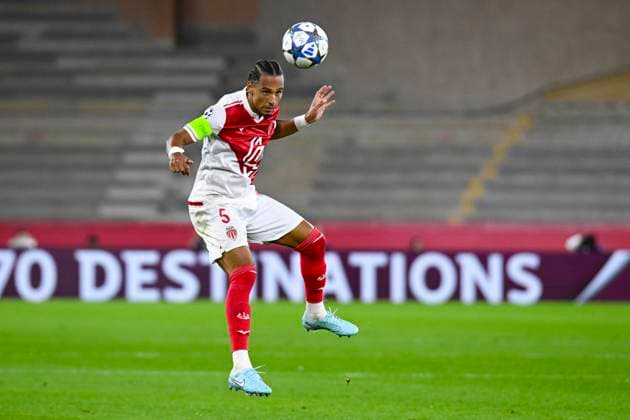 FOOTBALL : AS Monaco VS Tottenham Hotspur FC - UEFA Champions League - 22 10 2025 Thilo Kehrer (ASM) - Champions League match between AS Monaco and Tottenham Hotspur FC on October 22, 2025 at the Louis II Stadium in Monaco. MonacoMonaco  Copyright: xWilliamxCannarellax