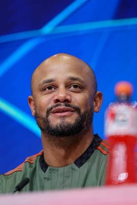 Vincent Kompany FC Bayern Muenchen, Head coach at the post-match press conference, GER, FC Bayern Muenchen vs Club Bruegge, Football, UEFA Champions League, League phase, Matchday 3, 2025 2026 season, 22 10 2025, GER, FC Bayern Muenchen vs Club Bruegge, Football, UEFA Champions League, League phase, Matchday 3, 2025 2026 season, 22 10 2025 Muenchen Copyright: xEibner-Pressefoto JennixMaulx EP_JML