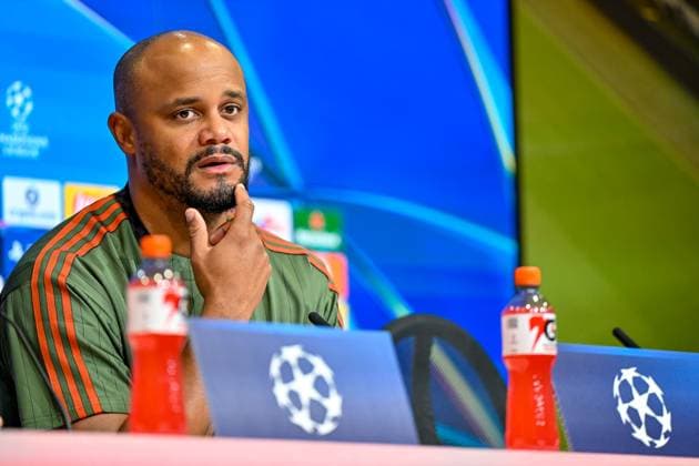 Football, CL, FC Bayern Munich - Club Brugge, Press conference of the coaches after the match