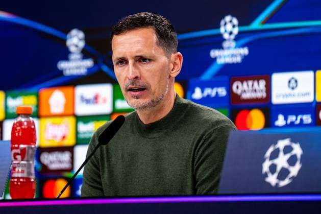Football, CL, Eintracht Frankfurt - Liverpool FC, Press conference of the coaches after the match