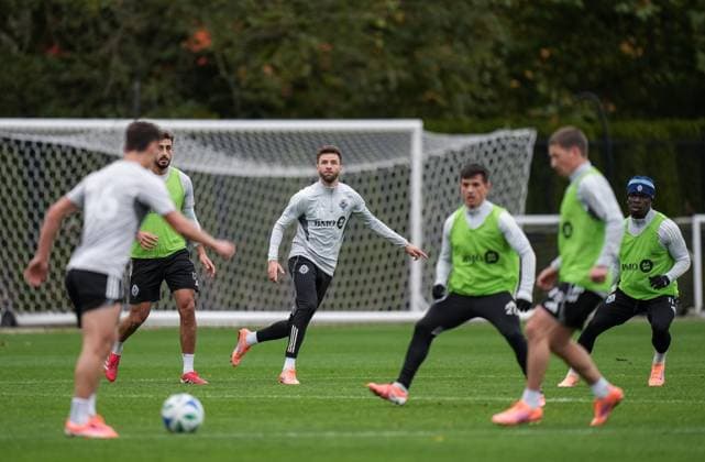 Football, MLS, Vancouver Whitecaps training